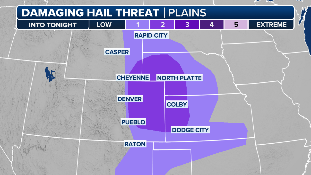 Large hail, damaging winds eye Southern Plains on Sunday Fox Weather
